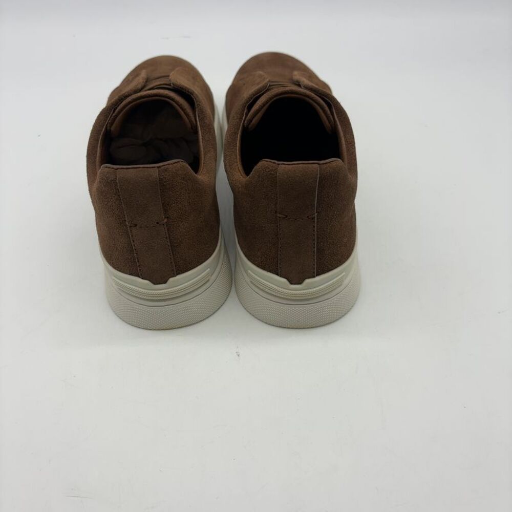 Triple Stitch Suede Slip-On Sneakers - Picture 4 of 5